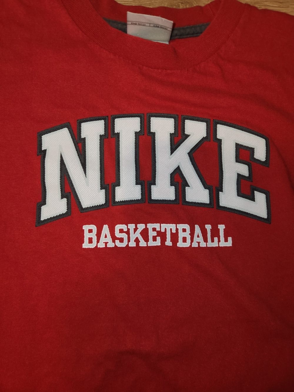 Vintage Y2K Nike Basketball Red Long Sleeve Youth Size Xtra Large Good Condition - Picture 8 of 8